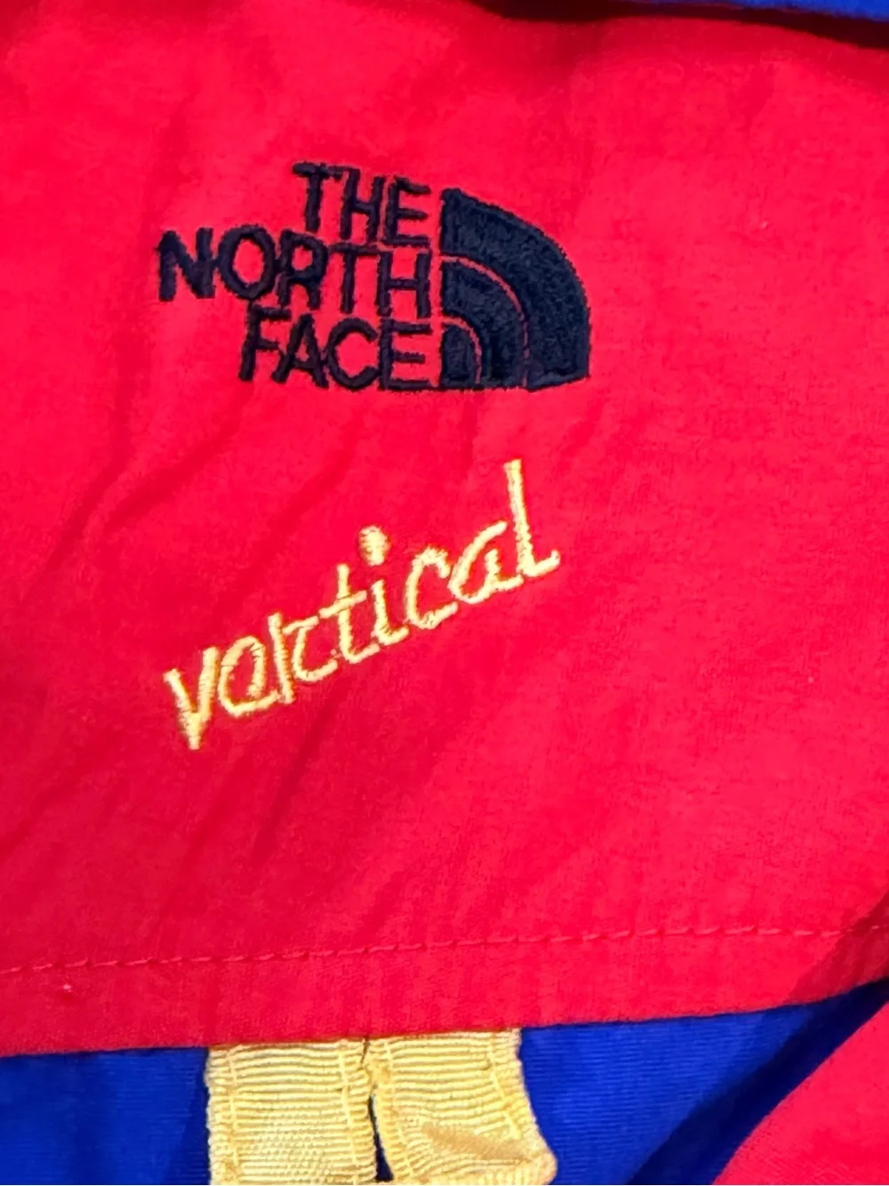 Vintage 90s The North Face Vertical Gore Tex Men's Colour Block Jacket Size M/L